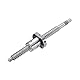 QUARKZMAN BallScrew SFU1605 (Durchmesser 16mm, Steigung 5mm, Länge 220mm) mit Kugelumlaufspindel-Mutter Ball Screw Kit Standard-Endbearbeitung für BK/BF12 CNC-Maschinenteile