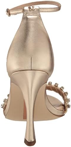 Sam Edelman Women's Evelynn Heeled Sandal, Gold Leaf, 7 | Image 2