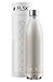 Produktbild FLSK Das Original New Edition Edelstahl Trinkflasche  750ml  Kohlensäure geeignet  Die Isolierflasche hält 18 Stunden heiß und 24 Stunden kalt  ohne BPA und rostfrei  Champagne