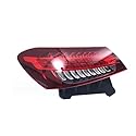 VFVCTGHZ Für Mercedes Für Benz W213 E-Class E260L E300L E350eL 2021 2022 2023 Auto Rücklichtwarnung Bremslampe Signallampe Rücklicht(Outside Left)