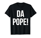 Da Pope Funny Chicago Catholic American Pope Leo T-Shirt, Men, Black, Small
