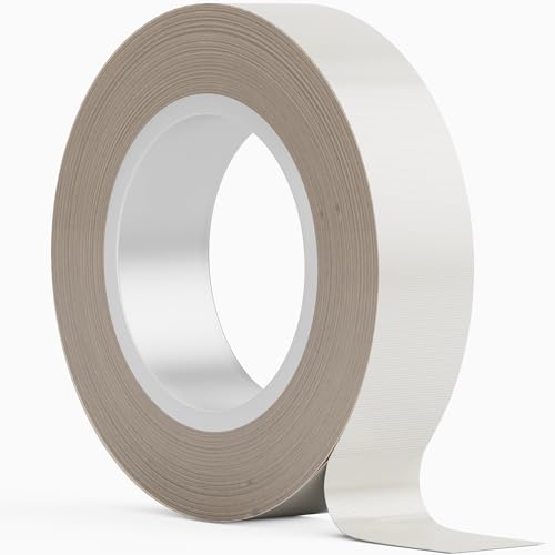 AIYUNNI Teflon Tape,3/4-inch x 33 Feet x 0.18mm Low Friction Tape High Temp Adhesive Tape,Abrasion Resistant,Surface Protection for Wood,Drawer,Cabinet,Furniture,Vacuum Sealer & Hand Impulse Sealers