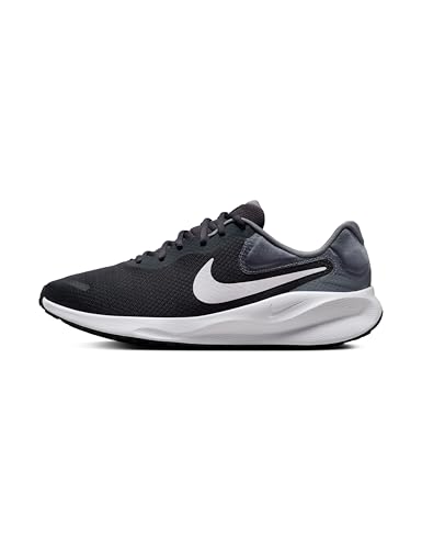 Nike Revolution 7 Straßenlaufschuh für Herren, Anthracite/White-Cool Grey-Black, FB2207-007, 41 EU (8 US)