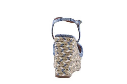 Kurt Geiger London model KENSINGTON 105 ESPADRIL DENIM88, blue, 9 AU - Thumbnail 4
