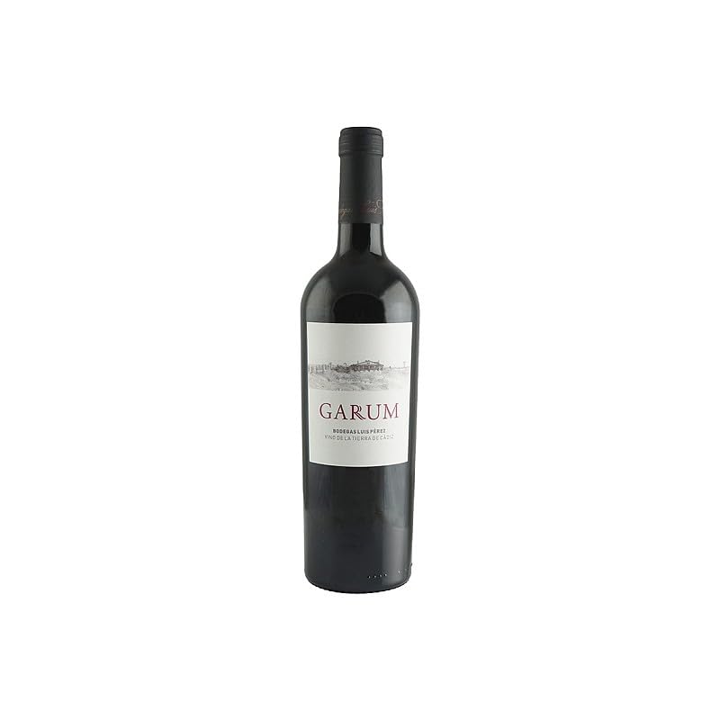 Garum: Vino tinto con aromas intensos de frutas rojas, especias y cacao. En boca es sedoso y potente, con taninos dulces y un retrogusto tostado (Pack de 6 Botellas)