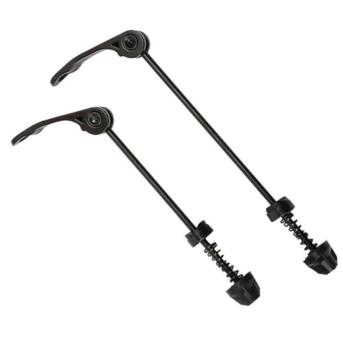 CM-UHNM 2 PCS Essieux De Vélo à Dégagement Rapide pour Vélo,Essieu Enfichable Dégagement Rapide Libération Set,Compatible avec VTT Et VéLo De Route