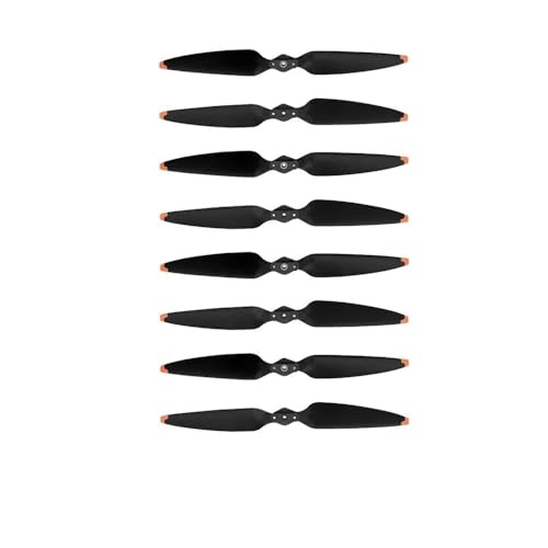 Vol silencieux avec les hélices 8747F pour Drone 3 et Air 3S, 4 paires pliables anti-bruit or