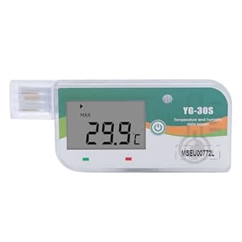Zerodis — USB-регистратор температуры и влажности на 180 дней, одноразовый регистратор с выводом отчетов в формате PDF. Устройство с защитой IP67, водонепроницаемый монитор холодовой цепи, большая емкость до