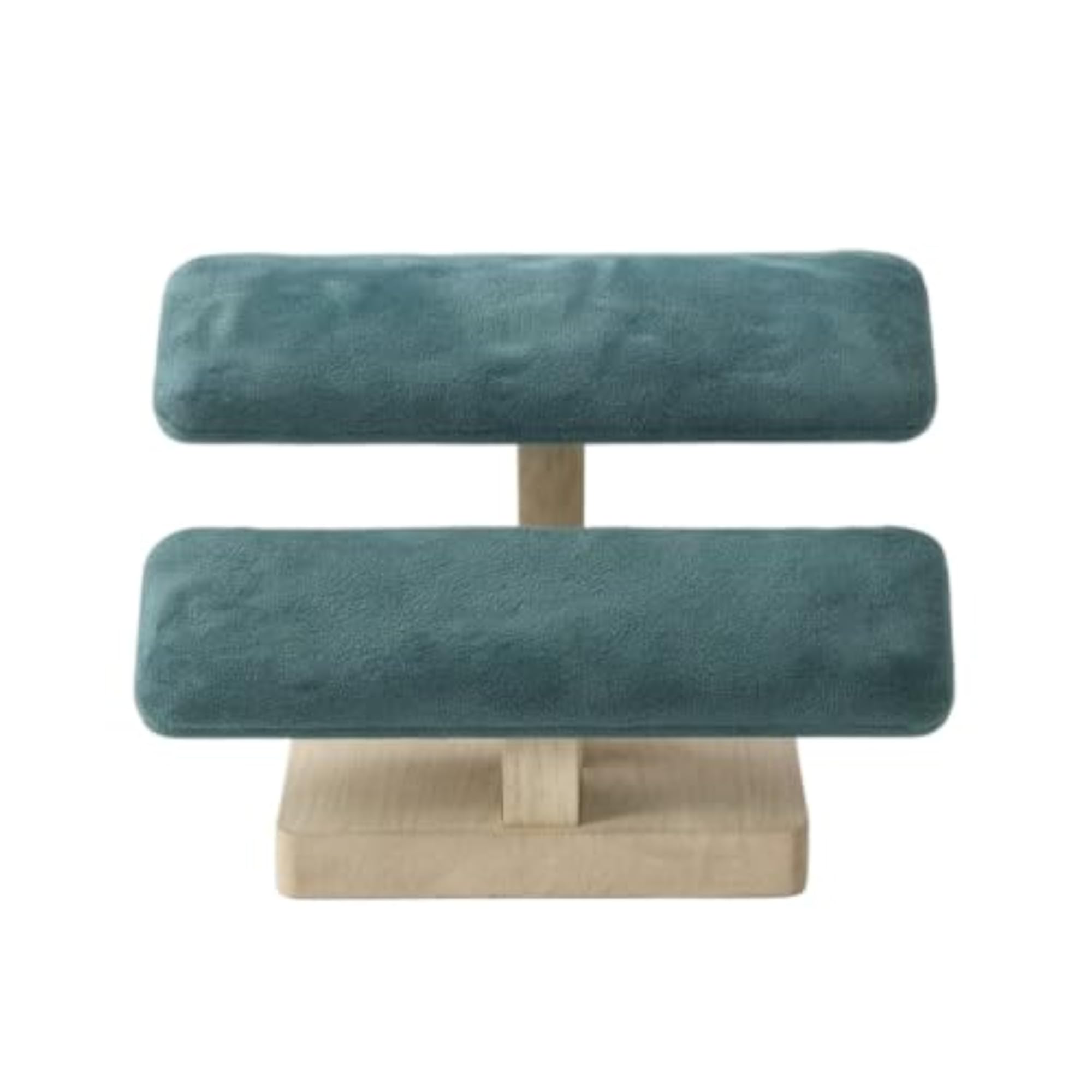 Wooden Jewelry Stand with Padded Watch Display