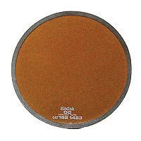 Kodak 5-1/2" Round Safelight Filter #OC, Light Amber Filter Safe for Most Contact &amp; Enlarging Papers.