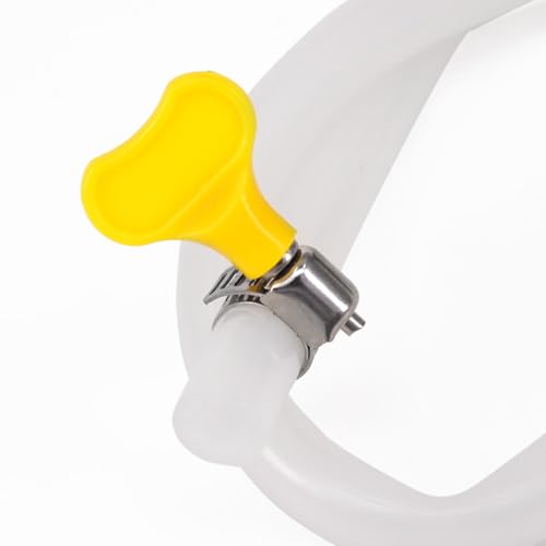 babominimer Probador de presión de radiador de refrigeración de coche, herramienta de detección de fugas para la mayoría de vehículos, manguera de 50 cm con diámetro exterior de 11,6 mm, compatible