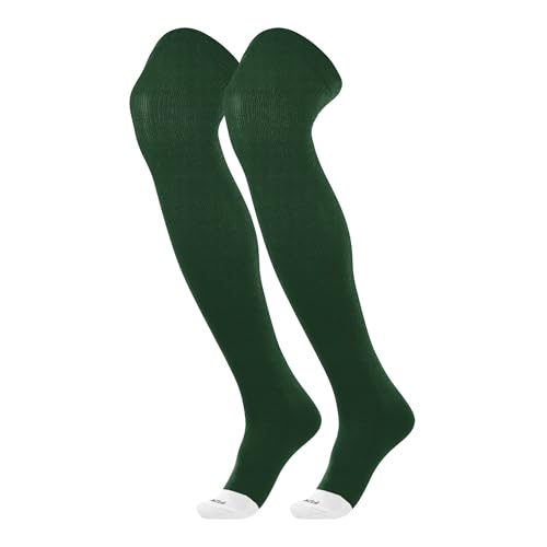 TCK Prosport Performance Fit Over the Knee Baseball & Softball Socks Dark Green Large