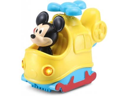'helicoptere Magique De Mickey Parlant Musical Lumineux Vehicule Disney Vtech 1 Tut Tut Bolide + Carte Animaux - vue 2