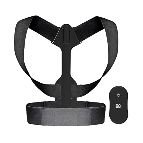 Correcteur de dos électronique réglable avec écran LCD et vibrations pour corriger la posture