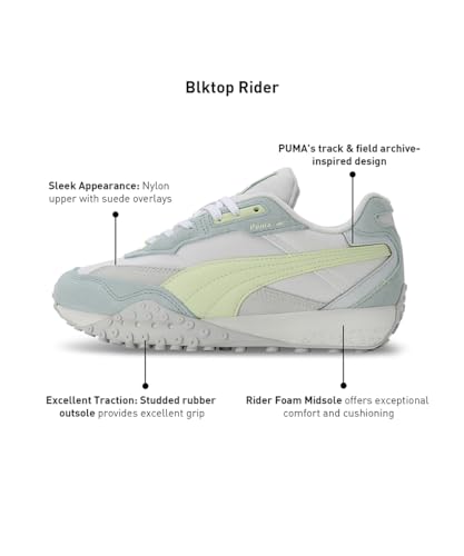 Image of PUMA Unisex-Adult Blktop Rider Vibrant Sneaker