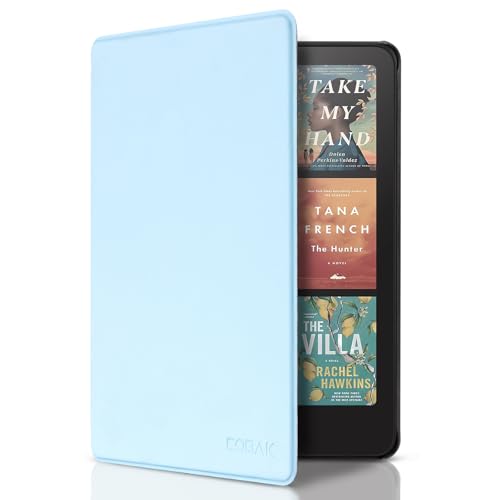 Image of CoBak Case for 7 inch E-Readers - All New PU Leather Cover with Auto Sleep Wake Feature for E-Readers 2024 Released