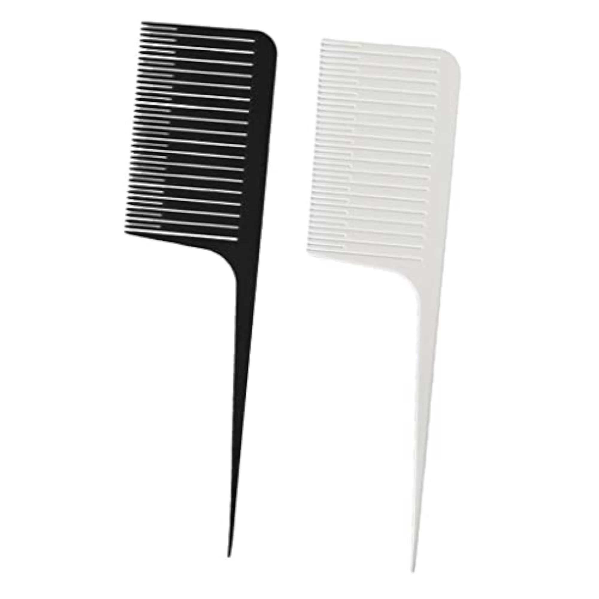 Professional Weaving Highlighting Foiling Hair Coloring Combs, Black & White