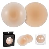 schnuller brust nachempfunden Selbstklebenden Nipple Cover Silikon-Gel Brustwarzenabdeckungen können Sie auf der Stelle Ihre Brustwarzen unsichtbar machen. Tragen Sie die Nippel-Pads einfach nach Wunsch unter Bikini, BH, Top, Kleid, Hemd oder Badeanzug