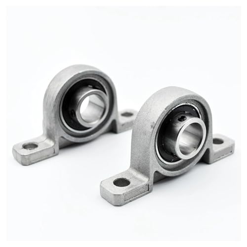 Rodamientos KP002 de 15 mm en soporte brida miniatura para ejes de transmisión