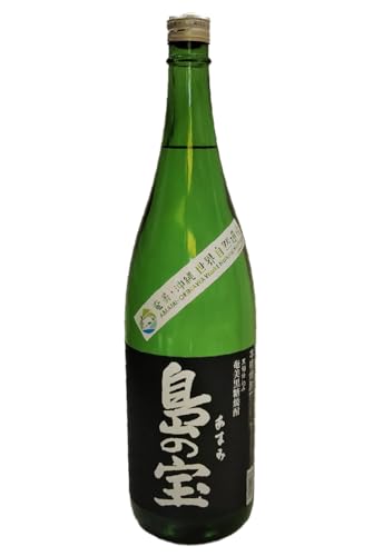 [島の宝]祝 世界自然遺産登録!奄美黒糖焼酎「島の宝 純 黒麹仕込み」25度 1800ml