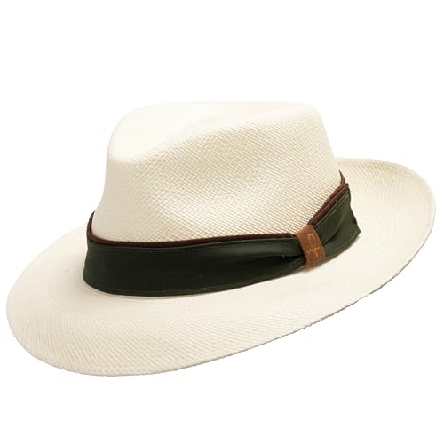 Image of Genuine Havana Retro Panama Straw Hat Classic Lightweight