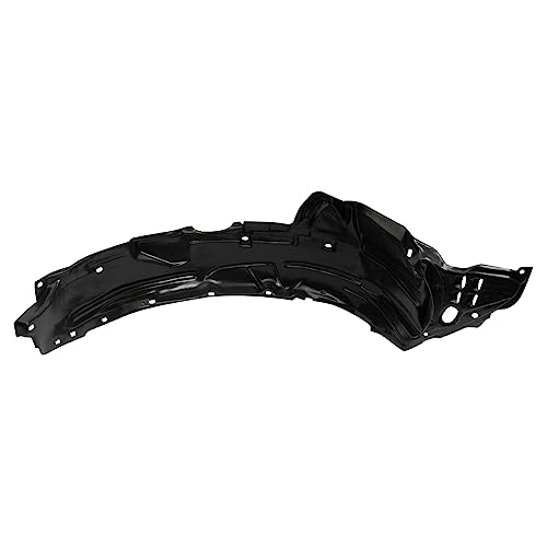 Image of TRQ Front Driver & Passenger Side Inner Fender Liner Set Compatible with 2006-2011 Honda Civic EX LX Hybrid 2007-2011 SI 2009-2011 Civic Hybrid-L EX-L Only for Sedan