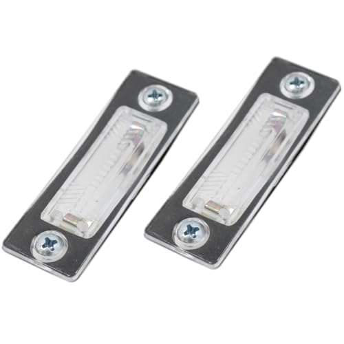 BIAREN 2 bombillas traseras para matrícula de Volkswagen VW Passat Caddy T5 Transporter Multivan Touran Skoda Superb 3B5943021E 3B5943021 3B5943021 3B5943021A 3B5998026