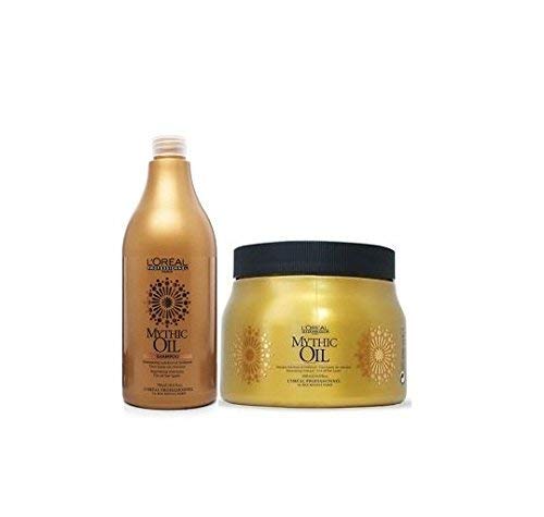 L'Oréal Paris Mythic Oil Shampoo (1500ml) and Mask (500ml)