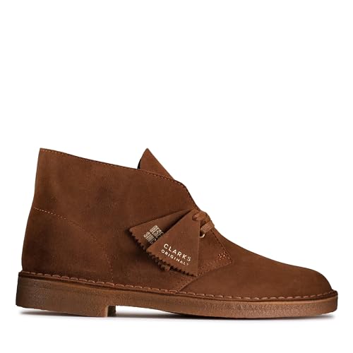 Clarks Originals Homme Desert Boot 2 en cuir marron haut de gamme