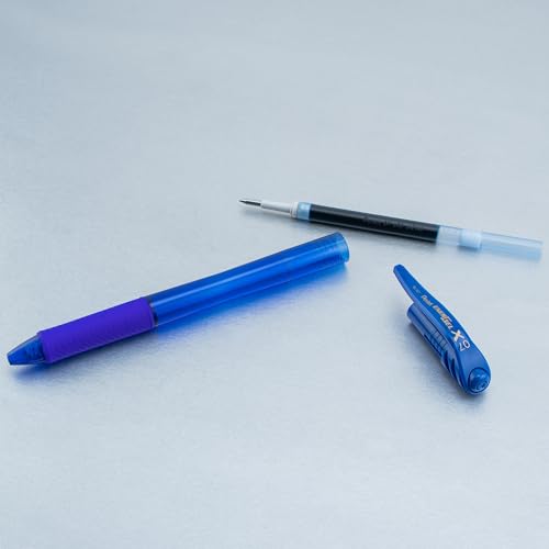 Pentel EnerGel-X 0.7mm Tip Retractable Pen, Blue (Pack of 12)