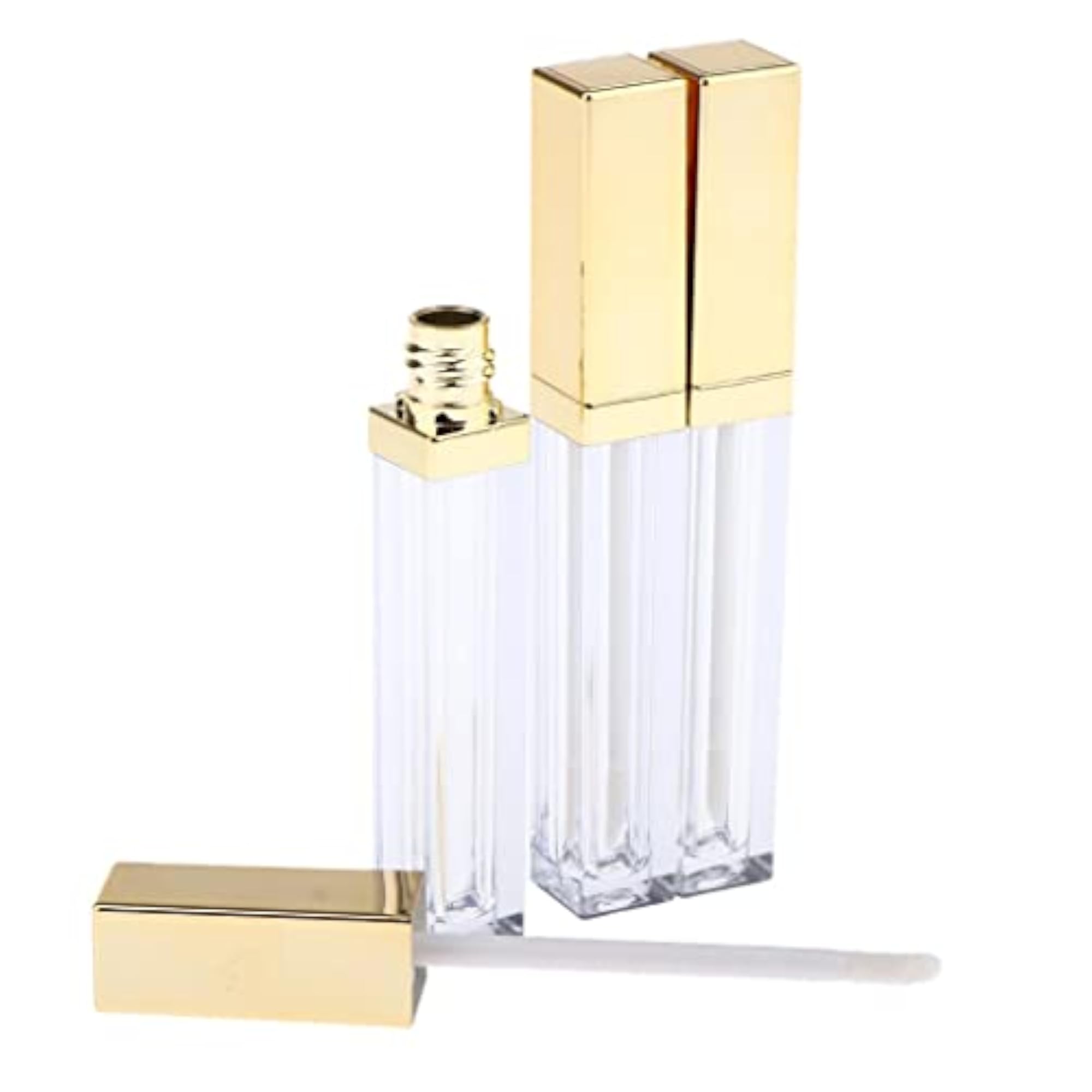 3pcs Refillable Lip Gloss Tube Cosmetic Bottle Set