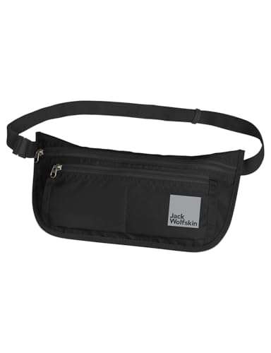 Jack Wolfskin Unisex Document Belt DE Luxe Hüftgürtel, Black, ONE Size – Ansicht 6