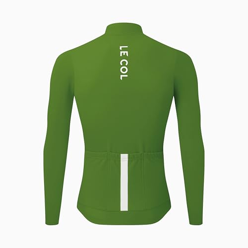 Men's Aqua Zero Long Sleeve Jersey | Breathable Cycling Shirt | Rear Pockets, Water Resistant, Zip Closure | XS - 3XL2