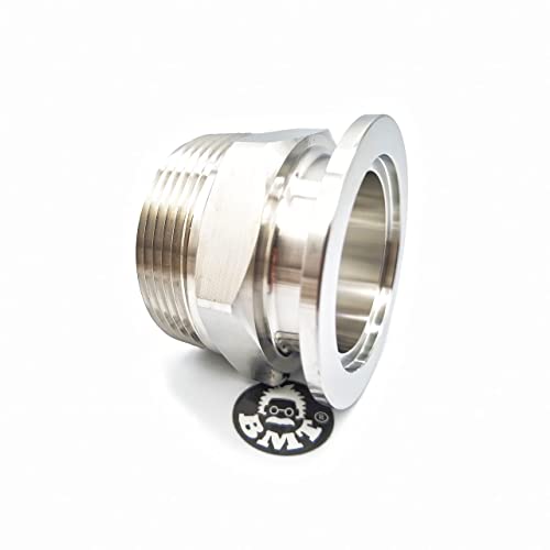 Image of KF40 Flange to Male NPT /MNPT Fitting (ISO-KF KF40 QF40 NW40) (1-1 /2 inch MNPT x KF40)