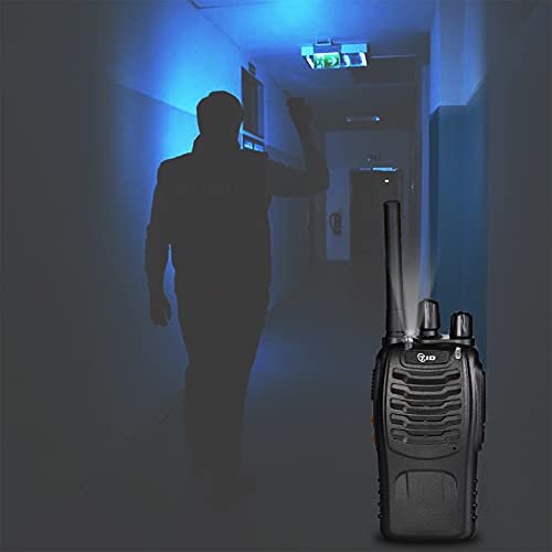 Image of TID TD-V2 Walkie Talkies for Adults with Earpiece and 8 Battery 2 Way Radios Walkie Talkies Long Range with Flashilght Two Way Radio Rechargeable for Business or Family (4 Pack)