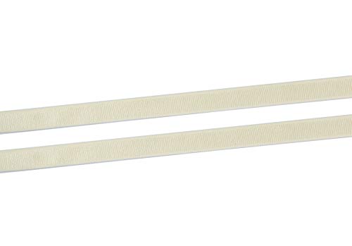 YYCRAFT 3/8 Inch 10mm Bra Strap Elastic Band Trim Elastic Ribbon Craft Sewing(20 Yards,Ivory)