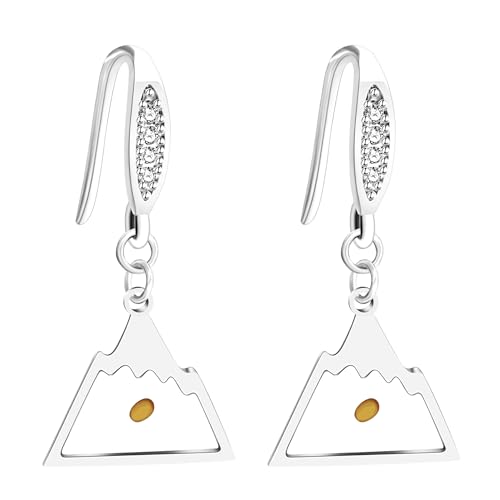 Uloveido Faith As Small As A Mustard Seed Can Move Mountains, Stainless Steel Christian Real Mustard Seed Earrings for Women, Faith Jewelry Gift/Christian Charm Inspirational Gift