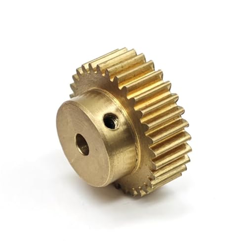 Engrenage droit cuivre module 0.7 résout le jeu mécanique sur arbre 15mm 67T
