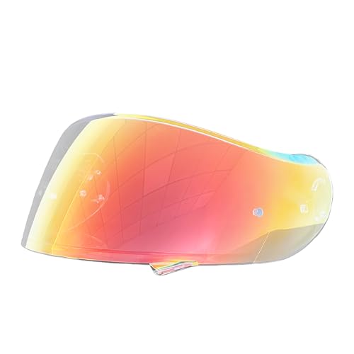 ZQIYDYP Neotec 2 Helmet Visor Replacement for CNS-3 UV Protection Helmet Face Shield Compatible with SHOEI Neotec 2(Revo Clear Red)
