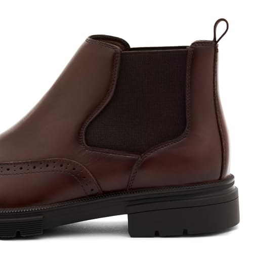 Image of Arkbird Men's Dress Boots Genuine Leather Ankle Boot for Men Classic Casual Oxford Style Footwear