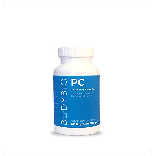 Phosphatidyl Choline aktives PC 104 g 60 Kps von BodyBio Cover