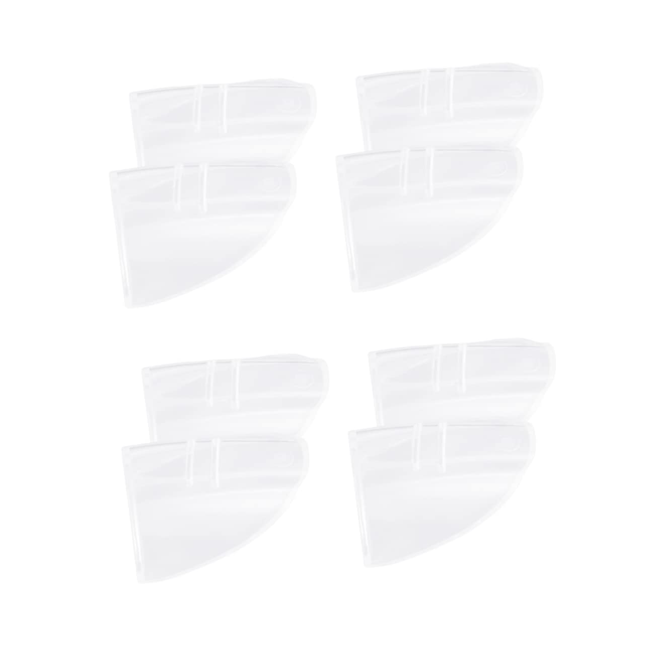 KALLORY Flexible Eyewear Protector Glasses Side Shield Protective Glasses Wings Comfortable Fit Easy On/off