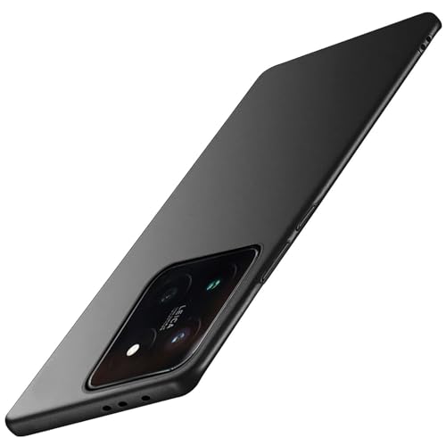Galful Xiaomi Mi 14T 5G Hülle Slim Hülle 6.67’’,Ultra Dünne Handyhülle Xiaomi 14T Hülle Hart PC Hardcase Ultra Thin Leicht Matt Schutzhülle Anti-Scratch Kratzfeste Stoßfest Cover-Schwarz
