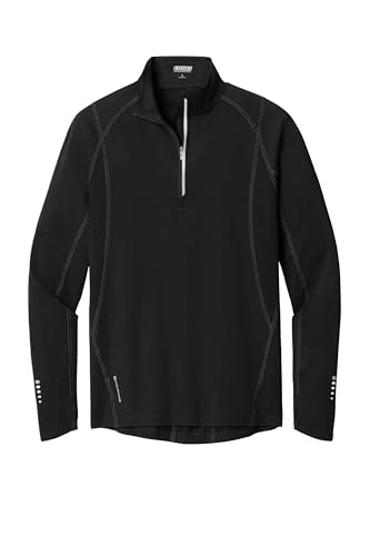 Amazon.com: OGIO Unisex Nexus Quarter Zip Pullover, Blacktop, X