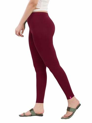 Image of Fly Birds Visoce Blend Ankle Length Leggings for Women