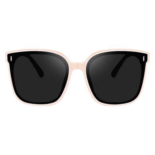 Image of CREEK UV Protected Oversized Oval Frame Vintage Cute Trendy Classic Women's Sunglasses CR2121VT