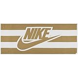 Nike Club Pool Towel Toalla de Baño Piscina Toalla Natación Toalla de Playa Toalla de Parachute Beige/Blanco, Talla Única