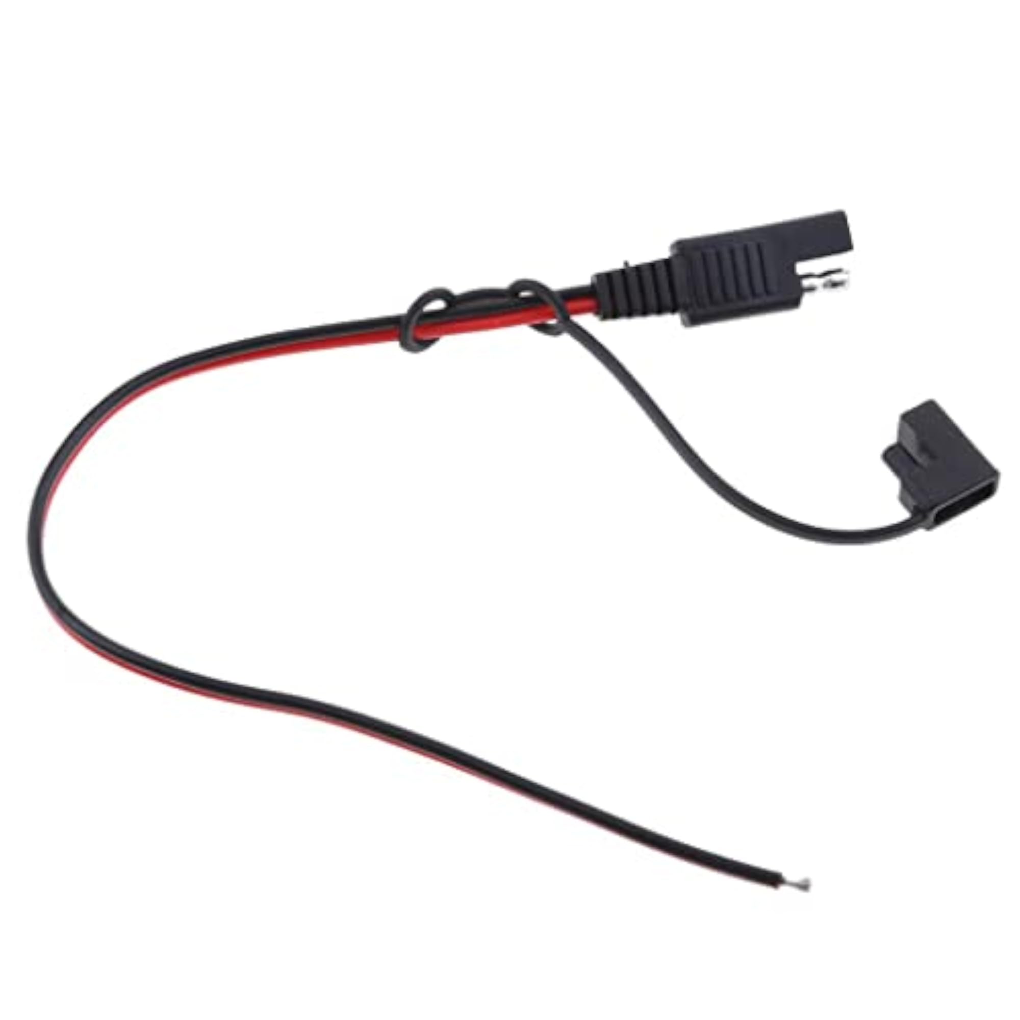 3Pcs SAE Power 300mm 10A 18AWG Extension Cable Plug
