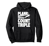 Plank Minutes Count Triple --- Sweat à Capuche