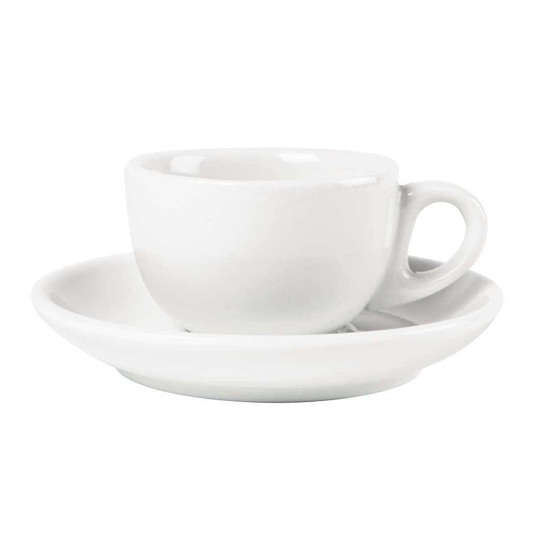 Olympia CB465 espresso piattino, bianco (confezione da 12)